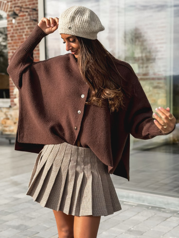 Gilet Budapest - Chocolat Gilet Budapest - Chocolat