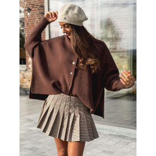 Gilet Budapest - Chocolat