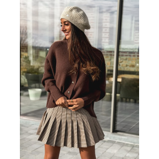 Jupe short Chicago - Café