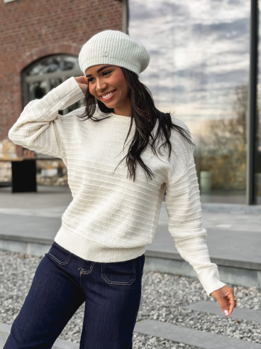 Béret Bonie - Ecru Béret Bonie - Ecru