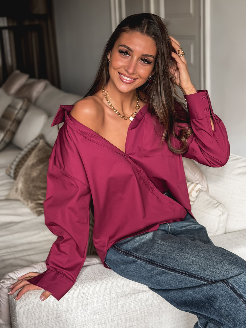 Chemise Rosenia - Bordeaux