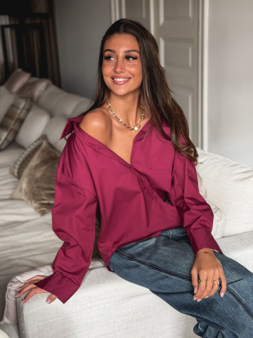 Chemise Rosenia - Bordeaux
