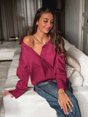 Chemise Rosenia - Bordeaux
