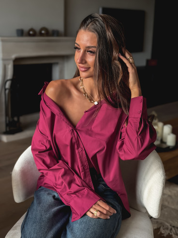 Chemise Rosenia - Bordeaux