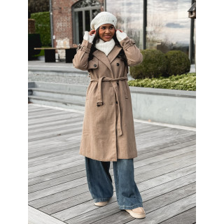 Manteau Sonella - Taupe