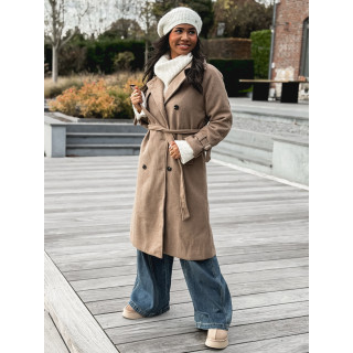 Manteau Sonella - Taupe