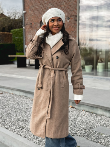Manteau Sonella - Taupe