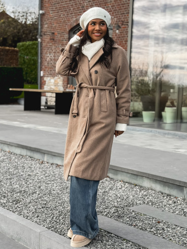 Manteau Sonella - Taupe Manteau Sonella - Taupe