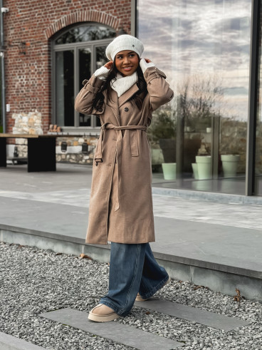 Manteau Sonella - Taupe Manteau Sonella - Taupe