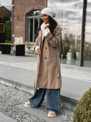 Manteau Sonella - Taupe Manteau Sonella - Taupe