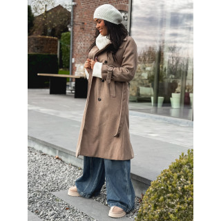 Manteau Sonella - Taupe