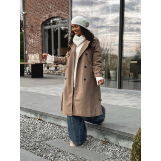 Manteau Sonella - Taupe