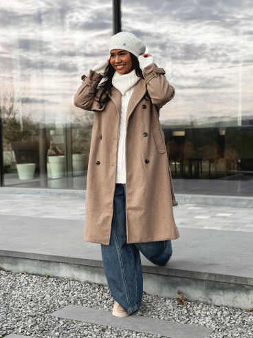 Manteau Sonella - Taupe
