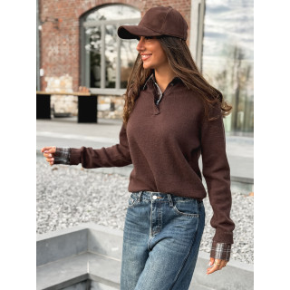 Pull Davina - Chocolat