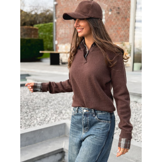 Pull Davina - Chocolat