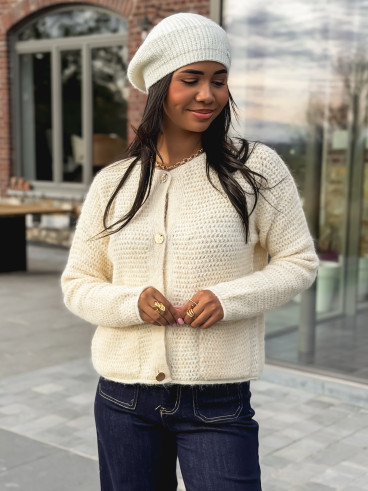 Gilet Théona - Beige Gilet Théona - Beige