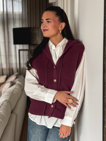 Gilet Segovia - Bordeaux