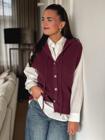 Gilet Segovia - Bordeaux