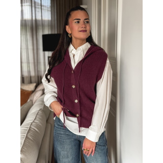 Gilet Segovia - Bordeaux