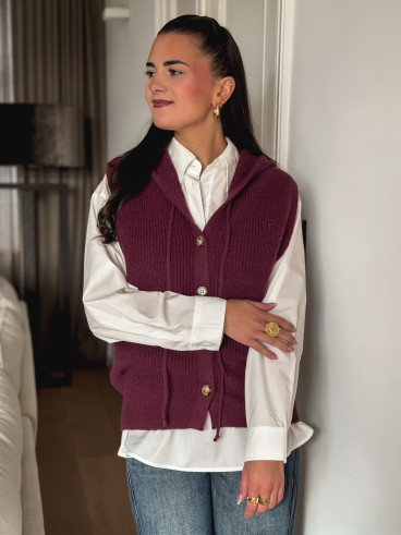 Gilet Segovia - Bordeaux