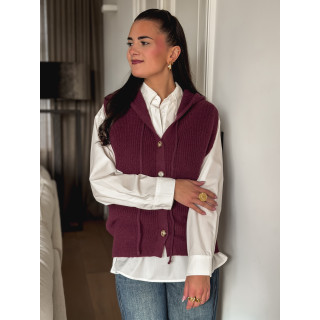 Gilet Segovia - Bordeaux