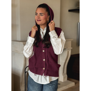 Gilet Segovia - Bordeaux