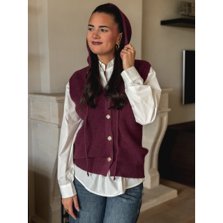 Gilet Segovia - Bordeaux