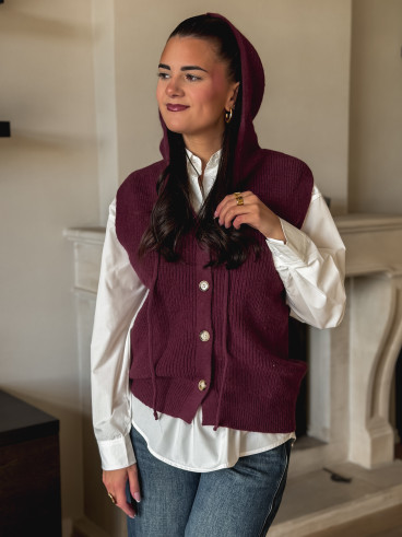 Gilet Segovia - Bordeaux