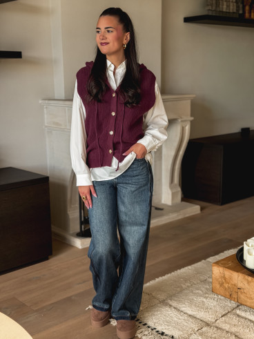 Gilet Segovia - Bordeaux