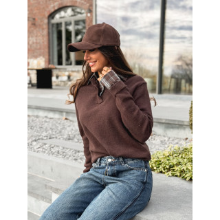 Pull Davina - Chocolat