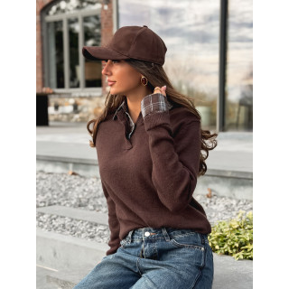 Pull Davina - Chocolat