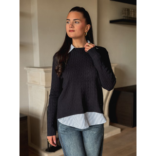 Pull Dorlane - Bleu marine