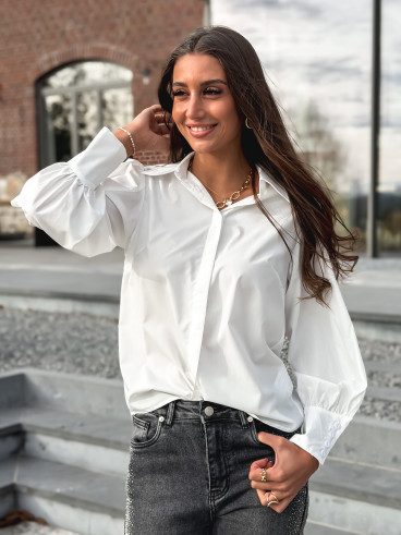 Chemise Beth - Blanc Chemise Beth - Blanc
