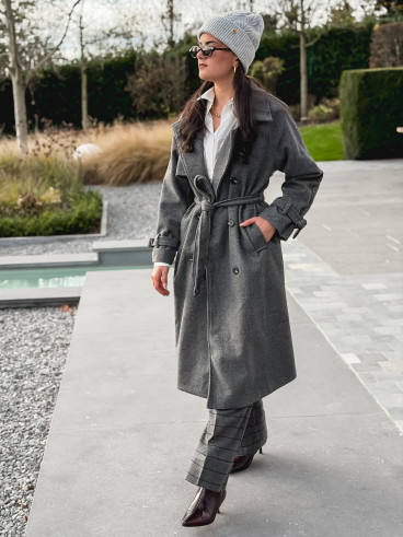 Manteau Sonella - Gris foncé