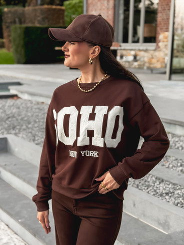 Pull Armelle - Chocolat