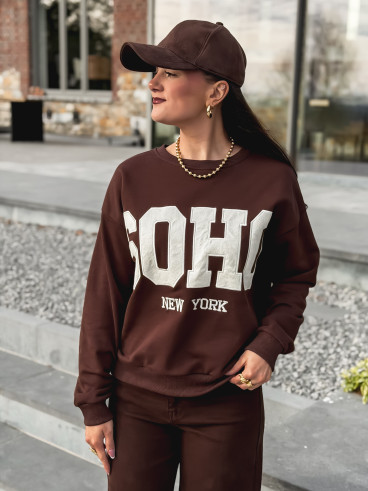 Pull Armelle - Chocolat Pull Armelle - Chocolat