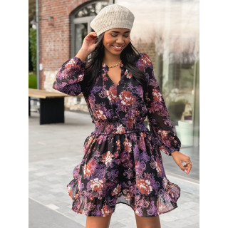 Robe à motifs Montane - Violet