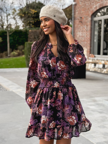 Robe à motifs Montane - Violet