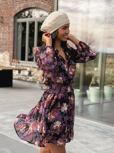 Robe à motifs Montane - Violet