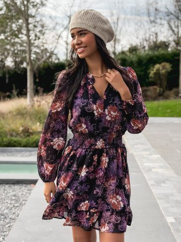 Robe à motifs Montane - Violet