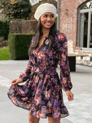 Robe à motifs Montane - Violet