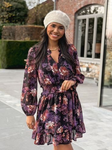 Robe à motifs Montane - Violet