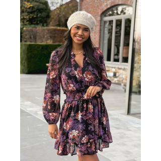 Robe à motifs Montane - Violet