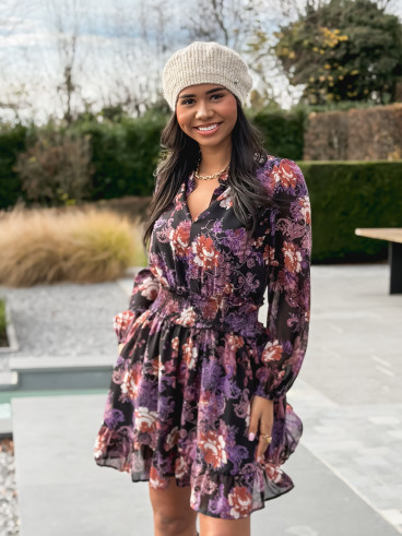 Robe à motifs Montane - Violet