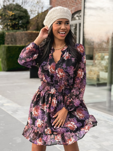 Robe à motifs Montane - Violet