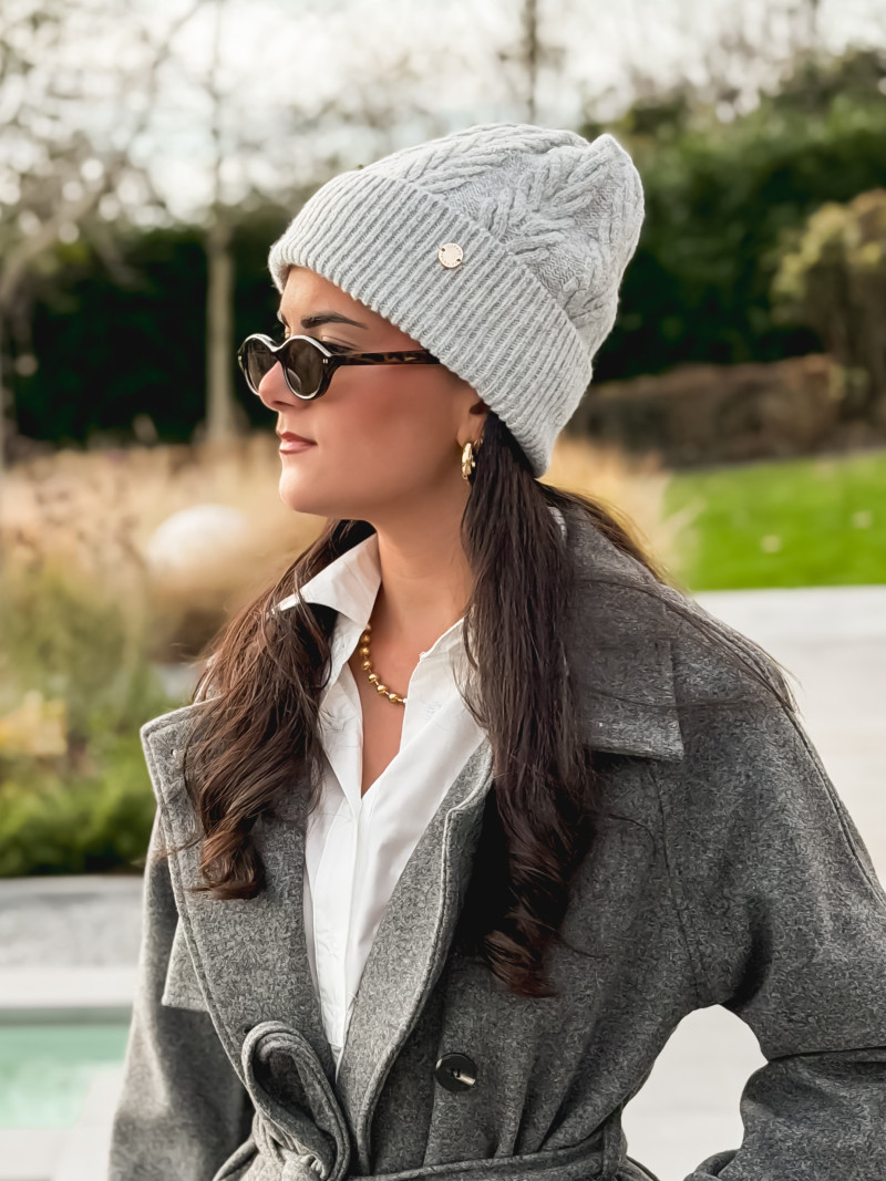 Bonnet Micha - Gris clair Bonnet Micha - Gris clair