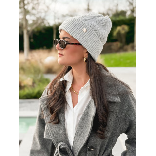 Bonnet Micha - Gris clair