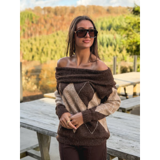 Pull Iseult - Chocolat