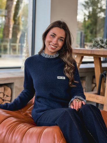 Pull Holly - Bleu marine