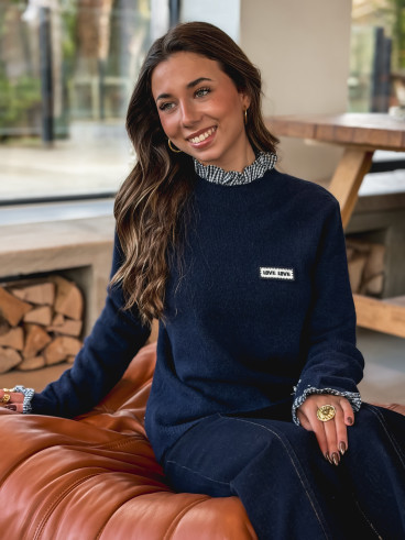 Pull Holly - Bleu marine